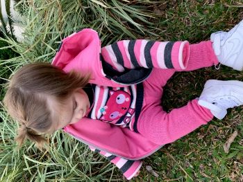 Malhas do Sul • Linha Infantil • Legging • Legging infantil de tricot P ao  14